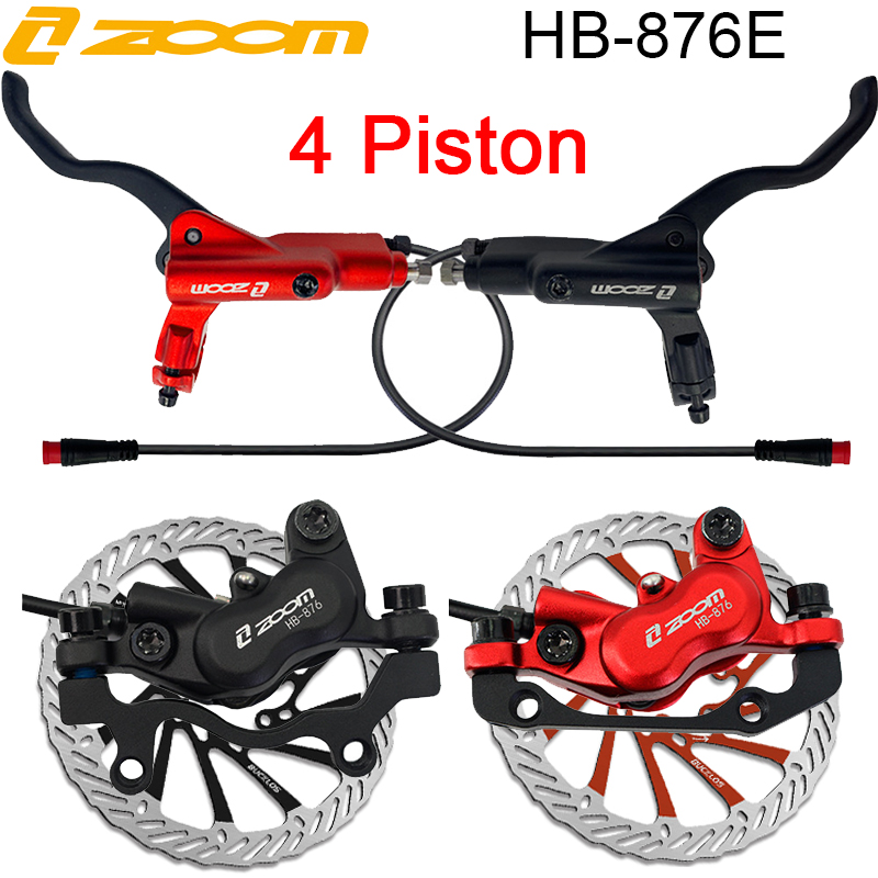 ZOOM HB-876E Electric Bicycle  - Zoom Hydraulic Brake 4 Piston E-Scooter ulasan dan harga