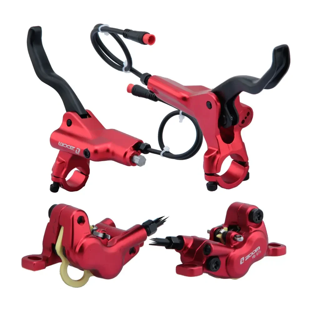 ZOOM HB-876E 4-piston Disc Hyd - Zoom Hydraulic Brake 4 Piston E-Scooter ulasan dan harga