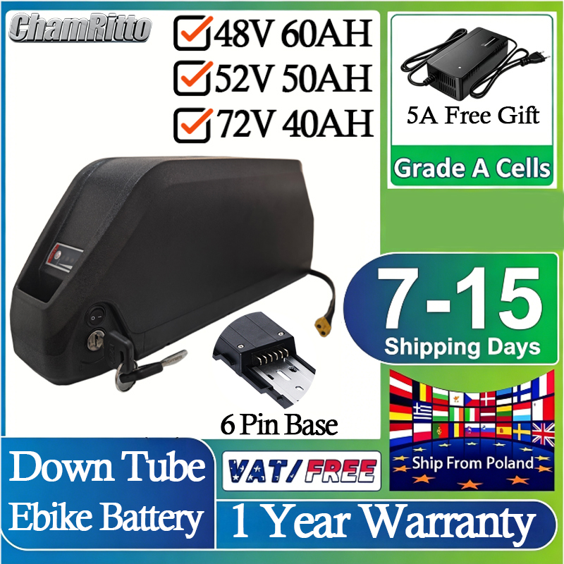 52V 50AH EBike Battery 21700 7 - 60V 30Ah 21700 Battery Pack ulasan dan harga