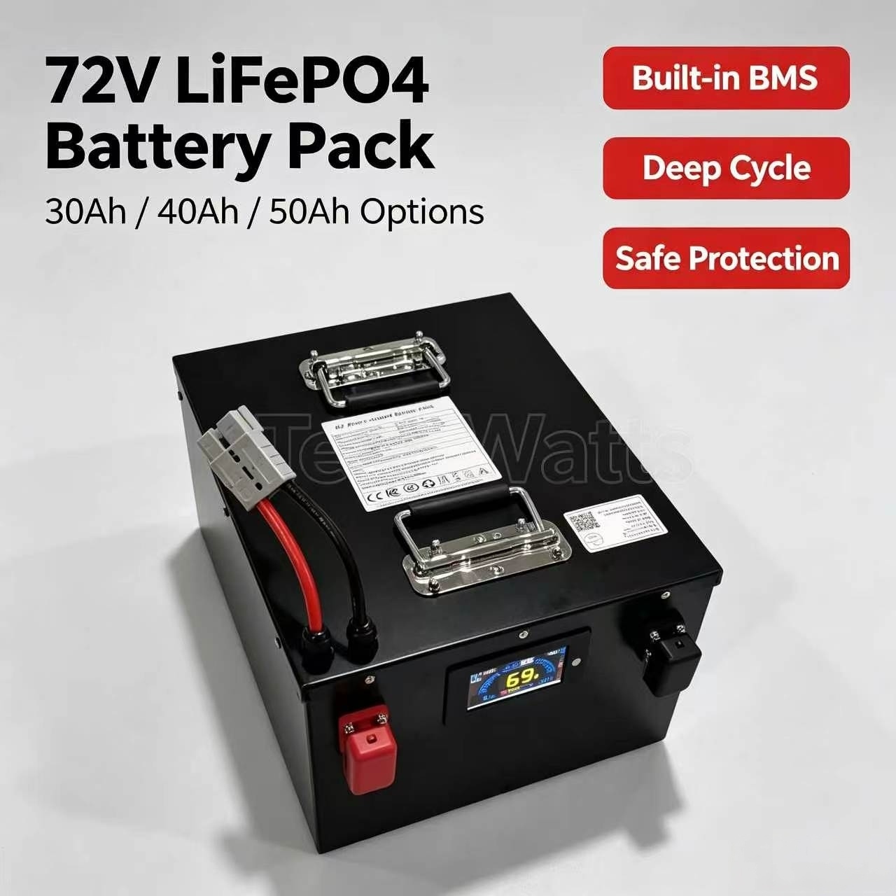 72v 30Ah 30A 40Ah 40A 50Ah 50A - 72V 30Ah Lifepo4 Battery Pack ulasan dan harga