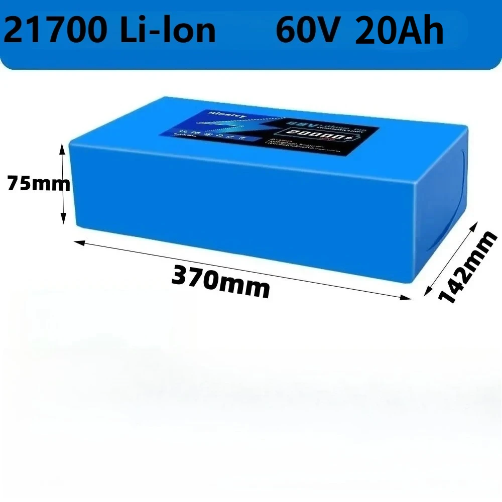 16S6P Aleaivy 60V 20Ah Lithium - 60V 30Ah 21700 Battery Pack ulasan dan harga