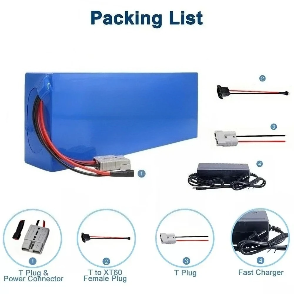 16S6P Aleaivy 60V 20Ah Lithium - 60V 30Ah 21700 Battery Pack ulasan dan harga