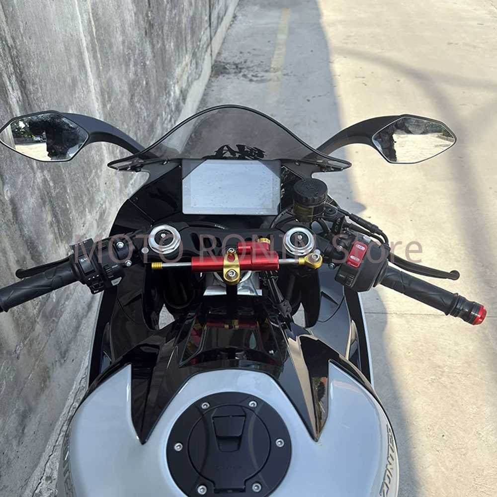 Motorcycle CNC Aluminum Stabil - Steering Damper Stabilizer Kit Cnc ulasan dan harga