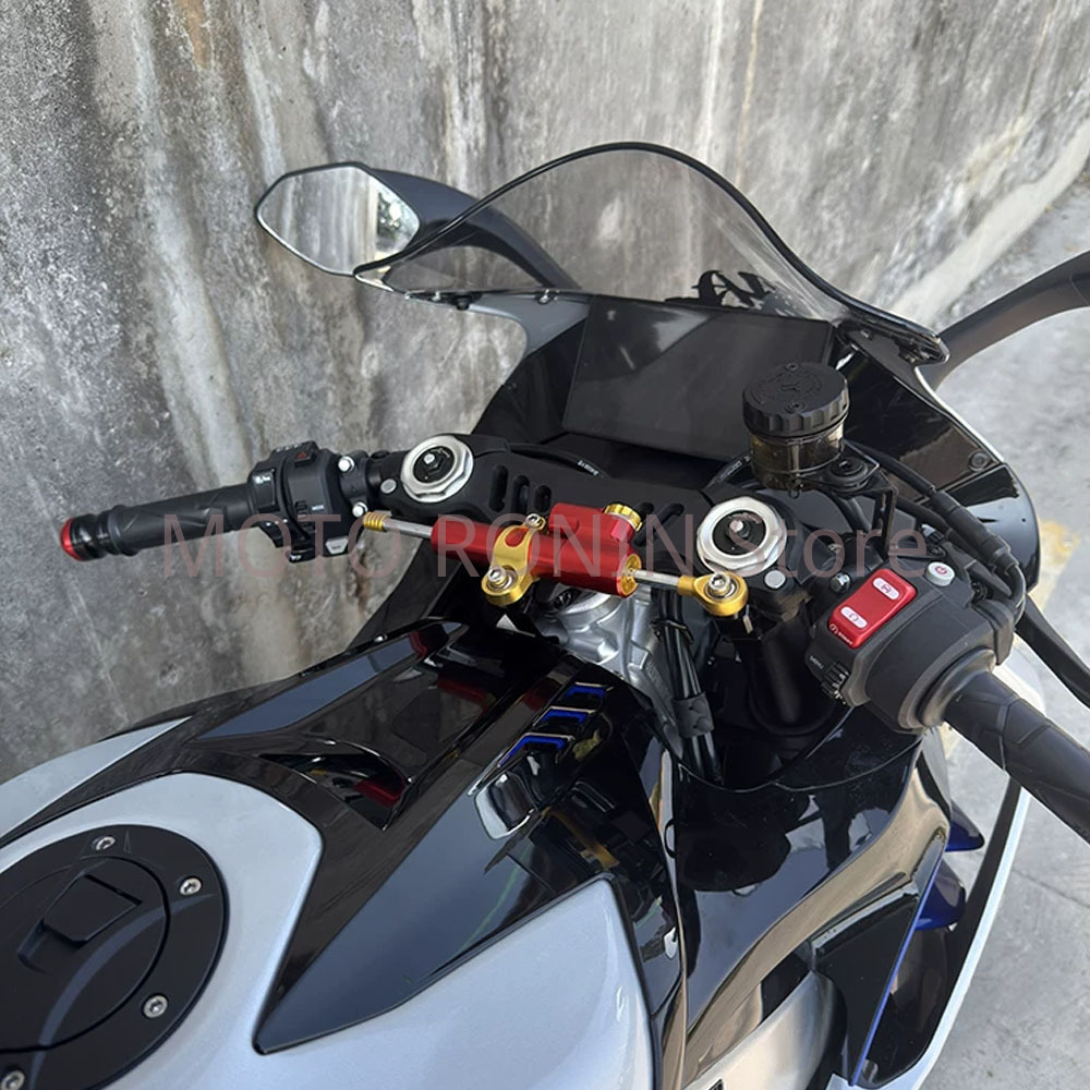 Motorcycle CNC Aluminum Stabil - Steering Damper Stabilizer Kit Cnc ulasan dan harga