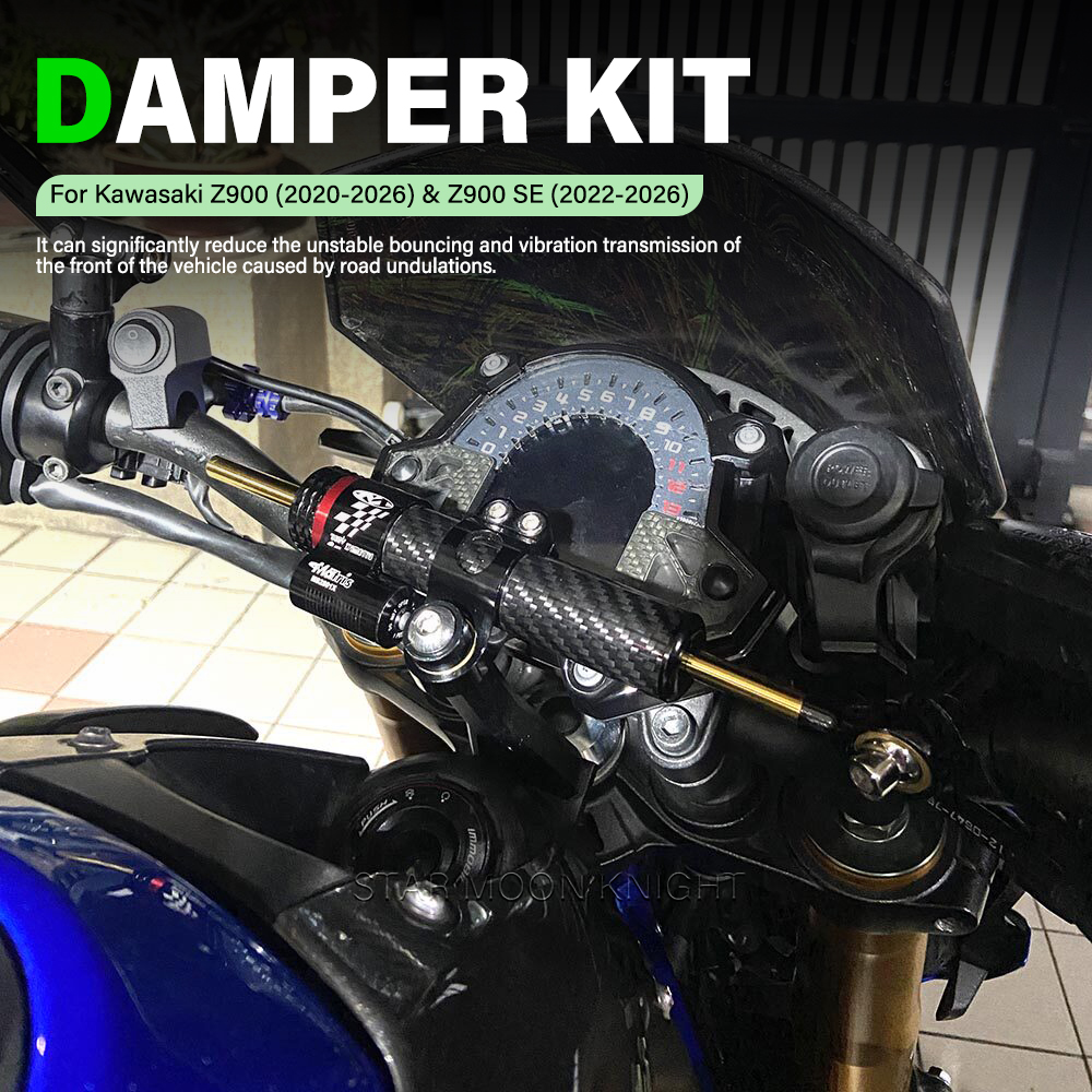New Motorcycle CNC Steering Da - Steering Damper Stabilizer Kit Cnc ulasan dan harga