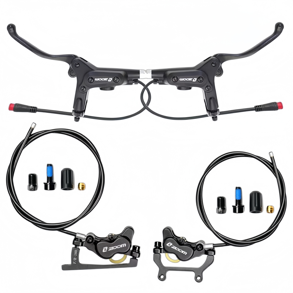ZOOM HB-890E 4-Piston Hydrauli - Zoom Hydraulic Brake 4 Piston E-Scooter ulasan dan harga