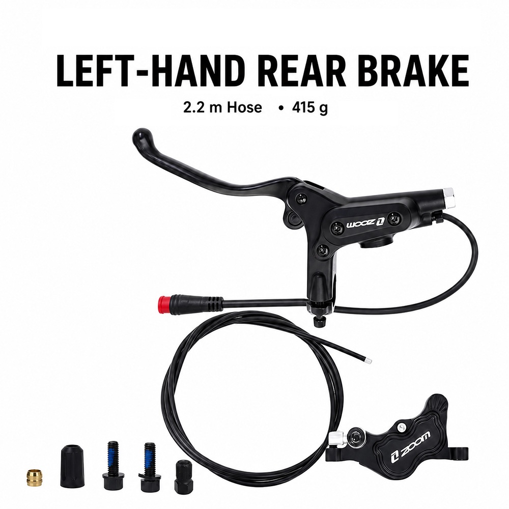 ZOOM HB-890E 4-Piston Hydrauli - Zoom Hydraulic Brake 4 Piston E-Scooter ulasan dan harga