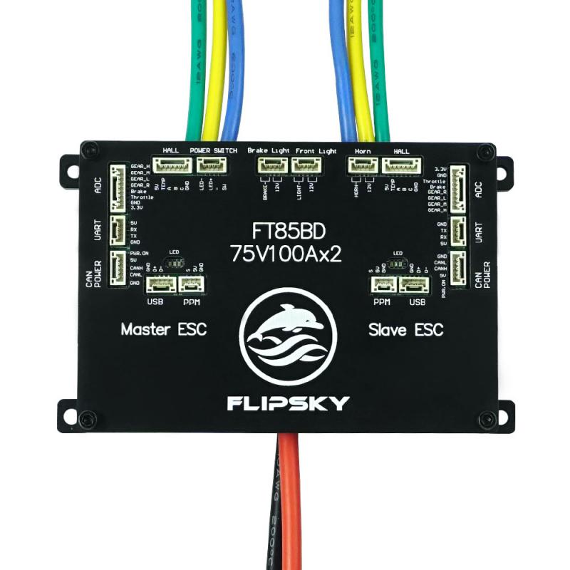 Flipsky Ft85bd Esc With Alumin - 72V 45A Dual Controller ulasan dan harga