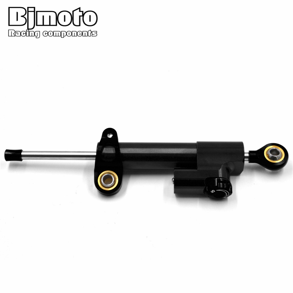 BJMOTO Motorcycle Steering Dam - Steering Damper Stabilizer Kit Cnc ulasan dan harga