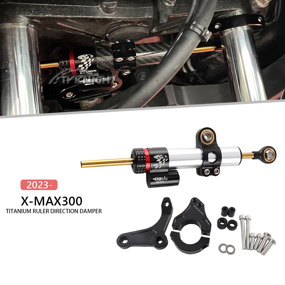 For Yamaha XMAX 300 X-MAX300 X - Steering Damper Stabilizer Kit Cnc ulasan dan harga