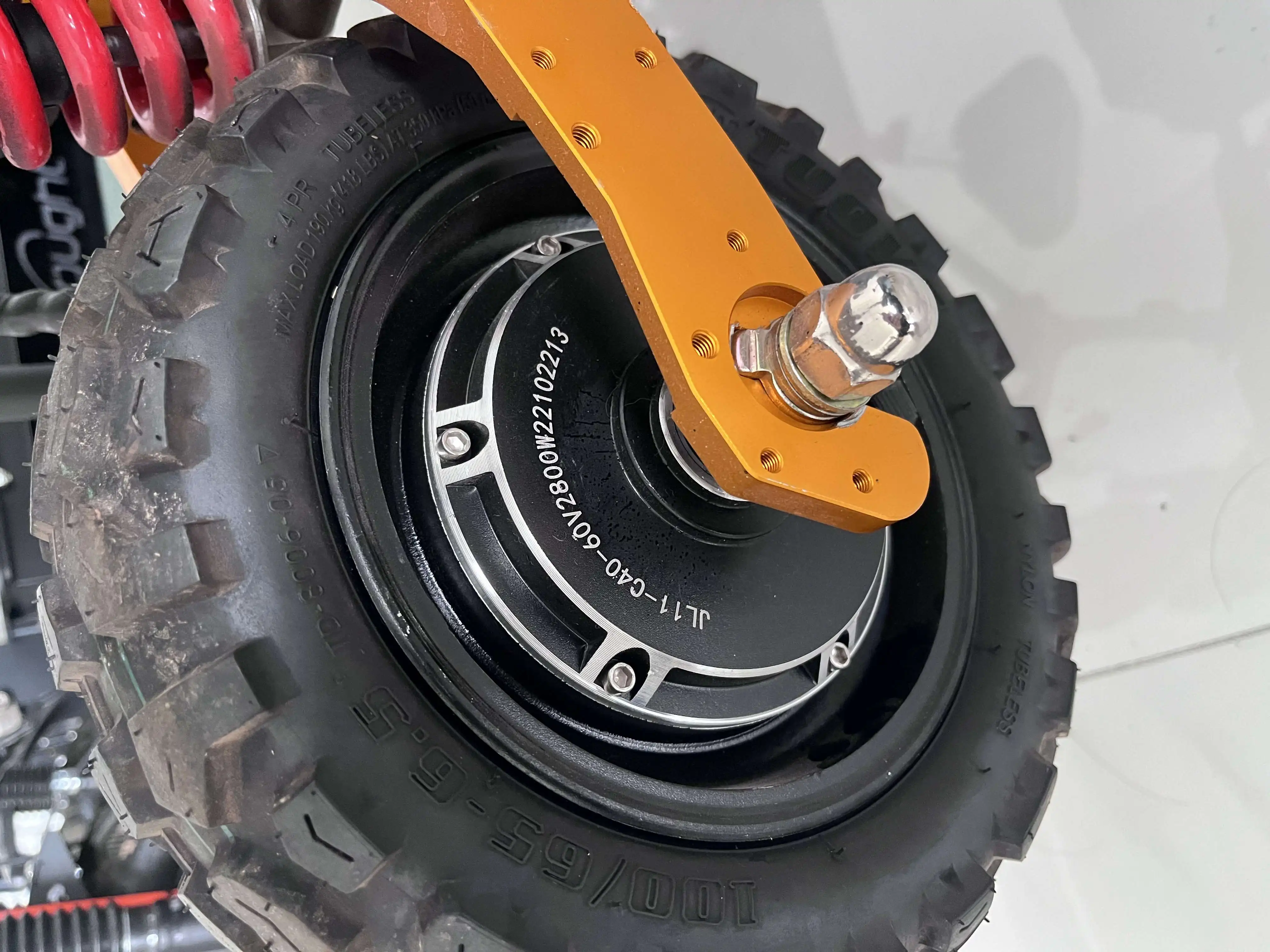 JL 60V 2800W 3000W 3500W 4000W - 11 Inch 72V 3500W Motor Wheel ulasan dan harga